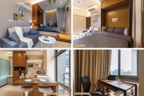 1B1b Cinema, Kitchen, Bathtub, Desk, 1.5min to MRT • 1房1衛 家庭戲院、廚房、浴缸、書桌，1.5分到市府捷運